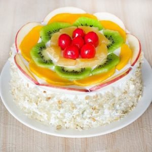Delicious Fresh Fruit Cake
