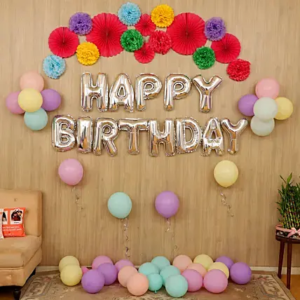Colourful Birthday Surprise Decoration