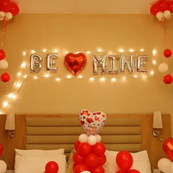 Valentines Day - Couple Special Be Mine Balloon Decoration