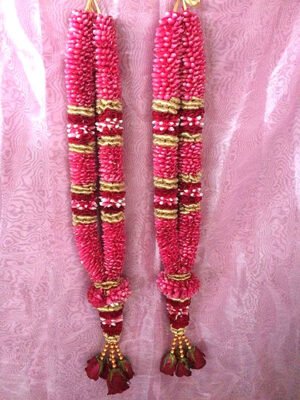 Pink Rose Petals Garland