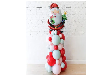 Cute Santa Balloon Arrangement