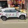Rose And Chunni Car Decoration - Image 2