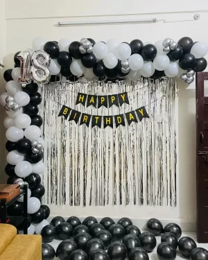 Birthday Decoration With Balloons