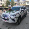 Luxury Rose Wedding Car Decoration Gurgaon Delhi Noida - Image 2