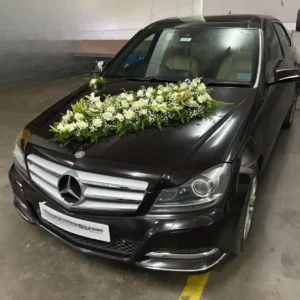 Classic Mercedes Wedding Car Decoration Gurgaon Delhi Noida