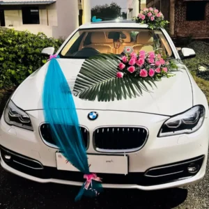 Elegant BMW Wedding Car Decoration Gurgaon Delhi Noida