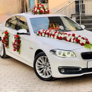 Luxury BMW Bridal Car Decoration